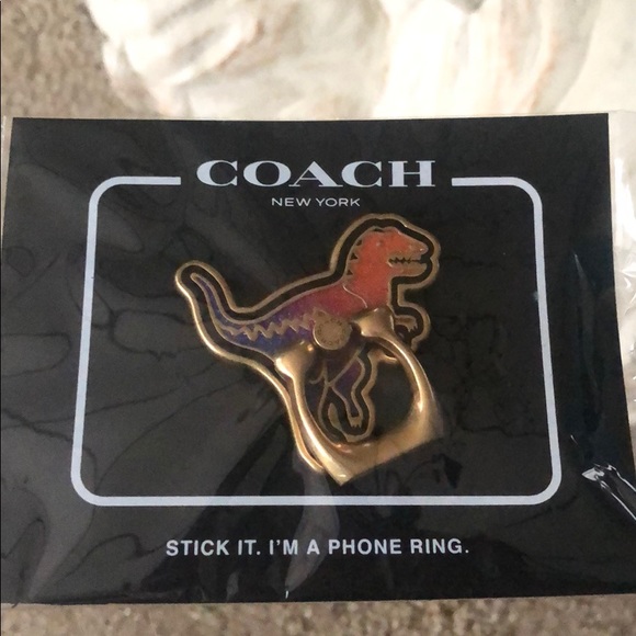 Coach Accessories - Coach Rexy Oil Slick/Multi Phone Ring